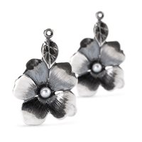 Pendientes Trollbeads Mujer Orecchini in Plata Perla TAGEA-00082 - TAGEA-00082